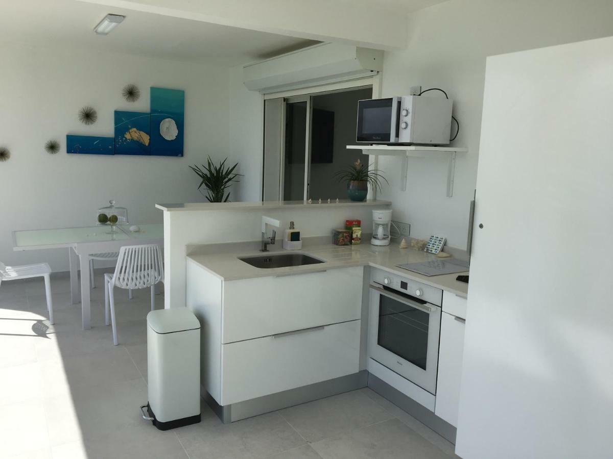 Studio Cozy Melissa Elegance - Guadeloupe , Le Gosier , Dampierre - Avec Pleine Vue Mer - Ocean A 180 Degres Le Gosier (Grande-Terre) Exterior photo